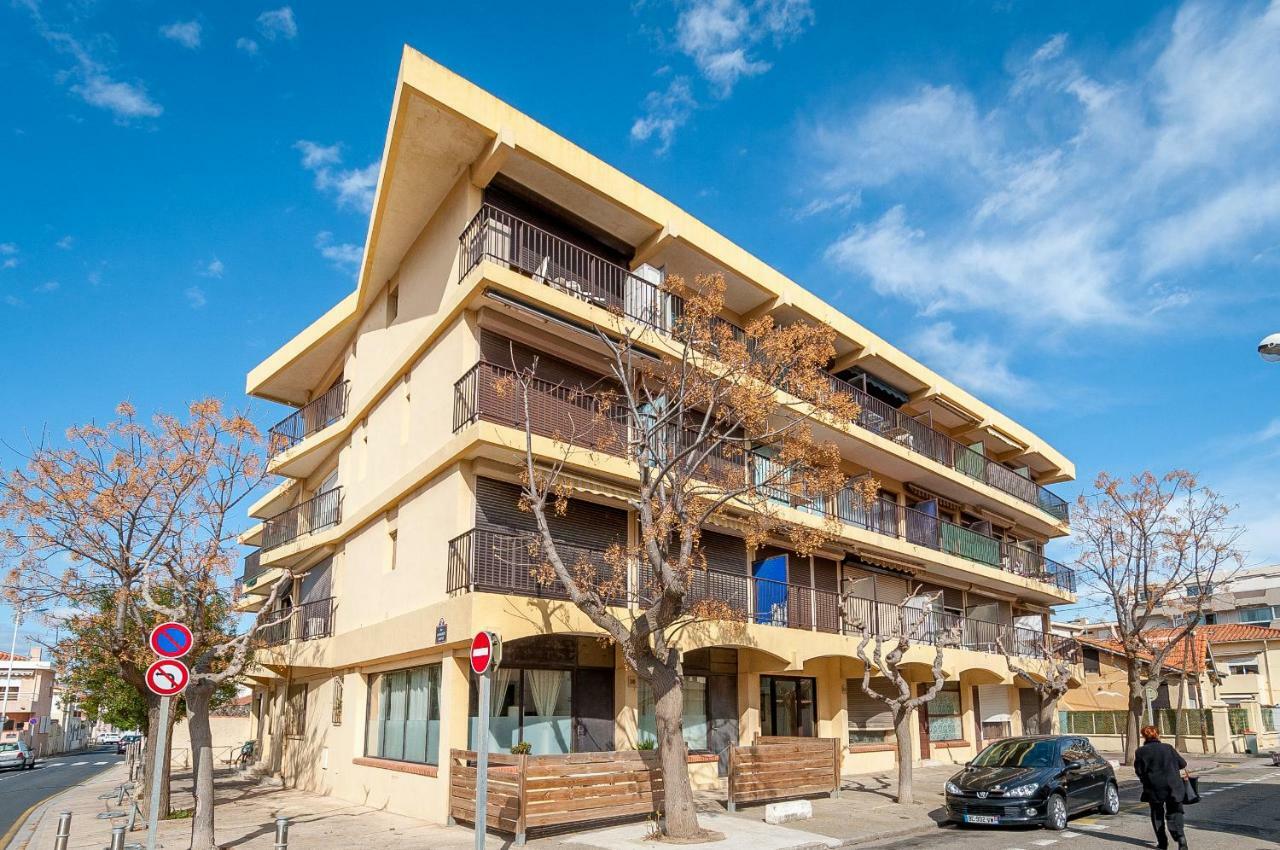 Beau studio à 1 minute de la plage Canet-en-Roussillon Esterno foto